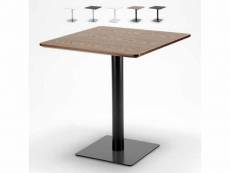 Table carrée 70x70 pour bars restaurants et hôtels horeca AHD Amazing Home Design