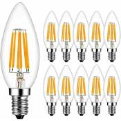 Ampoules LED Filament Flamme E14 6W Equivalent 60W