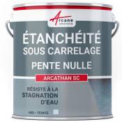Arcane Industries - Etanchéité sous carrelage dalle sous plot pente nulle terrasse plate balcon membrane résine polyuréthane arcathan sc - 4 kg Gris