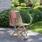 Bois Dessus Bois Dessous - Chaise de jardin en teck