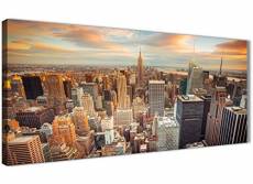 Coucher de soleil Horizon de New York Manhattan –