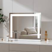 Heilmetz - Miroir Maquillage Lumineux 50x42cm Table