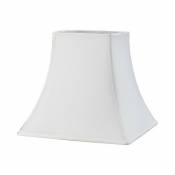 Inspired Lighting - Inspired Diyas - Contessa - Abat-jour carré moyen blanc 165, 305 mm x 270 mm