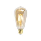 Lampe à incandescence led E27 dimmable ST64 goldline 5W 380 lm 2200K - Luedd