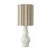 Lampe de table en grès naturel 23 x 60 cm Emilia - Bloomingville