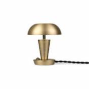 Lampe de table Tiny Small / H 14 cm - Orientable - Ferm Living or en métal