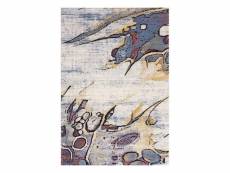Mona - tapis à poils courts multicolores 160x230cm