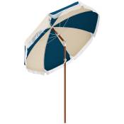 Parasol inclinable de jardin Ø 213 cm style vintage