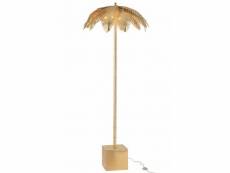 Paris prix - lampadaire design "feuille de coco" 133cm