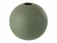 Paris prix - vase design "boule céramique" 18cm vert