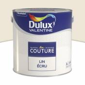 Peinture murs et boiseries Couture de Dulux Valentine satin velours lin écru 2L