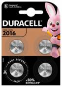Pile bouton lithium Duracell 2016 lot de 4