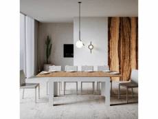 Table de cuisine extensible moderne 90x160-220cm bois