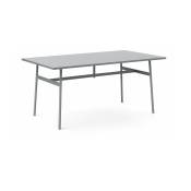 Table grise 160x90 Union Grey - Normann Copenhagen