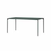 Table rectangulaire Novo / 160 x 80 cm - Métal - AYTM vert en métal