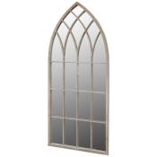 Torana - Miroir de jardin d'arche gotique 50x115 cm Intérieur/extérieur