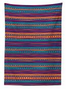 Yeuss Tribal Nappe ¨¤ Rayures r¨¦tro Motif AZT¨¨Que