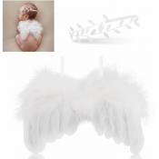 Accessoires de photographie nouveau-né, ailes d'ange