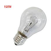 Ampoule Incandescente Standard Claire 60w E27 125v (UNIQUEMENT À Usage Industriel)