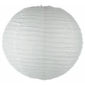 Atmosphera - Lanterne Boule en Papier Fééric 35cm Blanc
