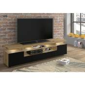 Bim Furniture - Meuble tv avec led intégré eva 180