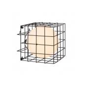 Cage - Lampe de table d'intérieur à 1 lumière noire,
