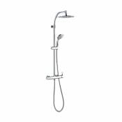 Colonne de douche à mitigeur mécanique en laiton - colonne de douche Milano Touch avec mitigeur mécanique - Wirquin - 60721388