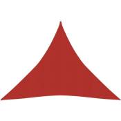 Doc&et² - Voile d'ombrage 160 g/m² Rouge 4.5x4.5x4.5 m pehd - Rouge