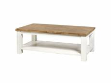 Dresde - table basse rectangulaire acacia massif