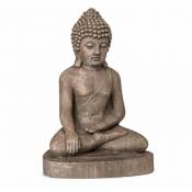 Gautama Statue de jardin 43 x 61 x 34 cm fibrociment