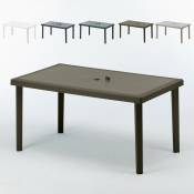 Grand Soleil - Table en Polyrotin rectangulaire 150x90