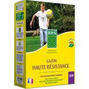 GSJ3 Gazon Haute Résistance 90 m² 2kg Usage intensif + Engrais Gazon Plus résistant et Mieux protégé - BHS