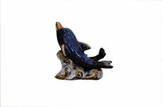 Keyhomestore Famille Dauphins Figurine décorative