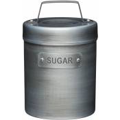 Kitchencraft - Boîte à sucre en métal de style vintage