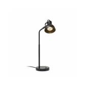Lampe de table rosita noir/or 230V led GU10 9W