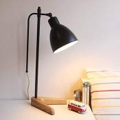 Lampes de table en fer vintage, éclairage de lecture