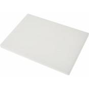Metaltex - Tabla de cocina, Polietileno, Blanco, 38 x 28 x 2 cm