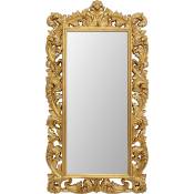 Miroir baroque doré 190x100