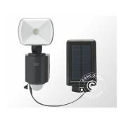 Projecteur RF3.1 led avec panneau solaire, capteur irp et batterie, Noir - Noir