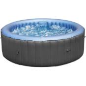 Spa gonflable rond bergen - 6 places - grey - Mspa
