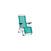 Alco - positions de la chaise relax fibreline bleu