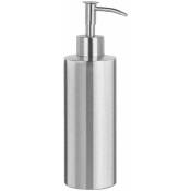 Allibert- Distributeur de savon en Inox COPERBLINK -6 x 20,5 x 6 cm - chromé brossé - - Chromé