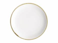 Assiettes plates rondes couleur craie 230mm - lot de 6 - olympia kiln - - porcelaine