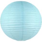 Boule Papier Bleu Ciel 50cm - Lampion Papier en Papier