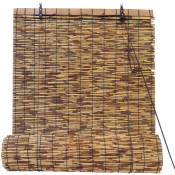 Comercial Candela - Store Enrouleur 100% Bambou Naturel Marron Taille 90X200 cm