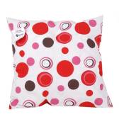 Fornord - Coussin ''bulles Rouge'' 40 x 40 cm