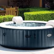 Intex - Spa gonflable PureSpa led Blue Navy - 6 places