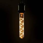 Led Edison ampoule tube lampe E27 Vintage tube ampoule 185mm couleur or tube Chaud blanc filament en spirale Antique rétro éclairage pour la ma - ZMH