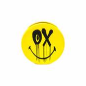 Vase Smiley OX / Porcelaine - Ø 20 cm - Seletti jaune en céramique
