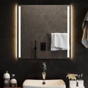 Vidaxl - Miroir de salle de bain à led 60x60 cm